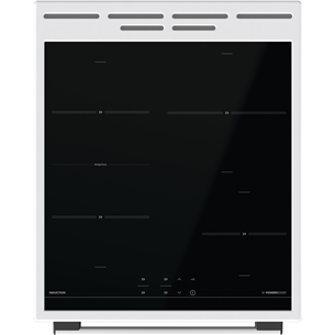 Gorenje, 70 L, plotis 50 cm, balta - Viryklė