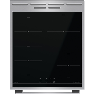 Gorenje, 70 L, width 50 cm, inox - Induction cooker with electric oven