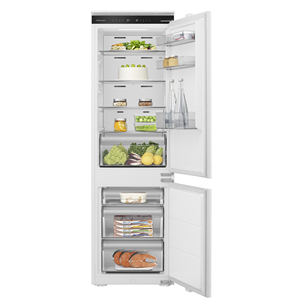 Hisense, NoFrost Dual, 252 L, height 178 cm - Built-in Refrigerator