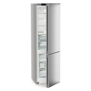 Liebherr, Plus BioFresh, NoFrost, 360 L, height 202 cm, silver - Refrigerator