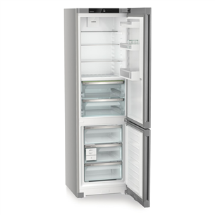 Liebherr, Plus BioFresh, NoFrost, 360 L, height 202 cm, silver - Refrigerator