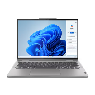 Lenovo Yoga 7 2-in-1 14AHP9, 14", WUXGA, OLED, Ryzen 5, 16 GB, 512 GB, ENG, pilkas - Nešiojamas kompiuteris 83DK001TLT