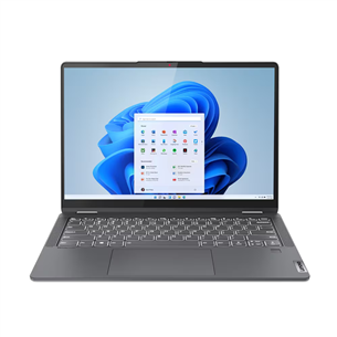 Lenovo IdeaPad Flex 5 14ALC7, 14'', WUXGA, Ryzen 7, 16 GB, 512 GB, SWE, tamsiai pilkas - Nešiojamas kompiuteris 82R900F8MX