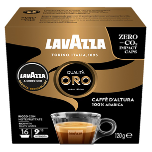 Lavazza A Modo Mio, Qualità Oro Mountain Grown, 16 vnt. - Kavos kapsulės 8000070063365