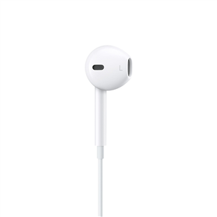 Apple EarPods, Lightning Plug, baltos - Ausinės