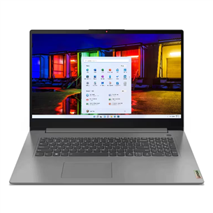 Lenovo IdeaPad 3 17ALC6, Ryzen 5, 8 GB, 512 GB, SWE, Arctic gray - Notebook 82KV00KNMX