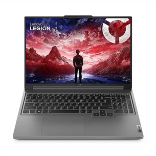 Lenovo Legion Slim 5 16AHP9, 16'', WQXGA+, 165 Hz, Ryzen 7, 16 GB, 512 GB, RTX 4060, ENG, pilkas - Nešiojamas kompiuteris 83DH005WLT