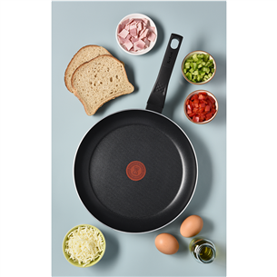 Tefal Easy Plus, 28 cm, juoda - Keptuvė