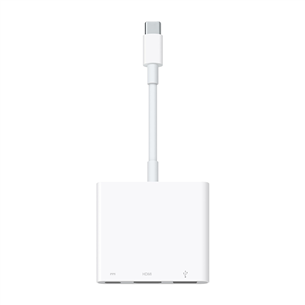 Apple USB-C Digital AV Multiport, baltas - Adapteris