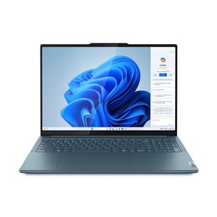 Lenovo Yoga Pro 9 16IMH9, 16'', 3.2K, 165 Hz, Core Ultra 9, 32 GB, 1 TB, RTX 4060, ENG, tamsiai mėlynas - Nešiojamas kompiuteris 83DN006SMH