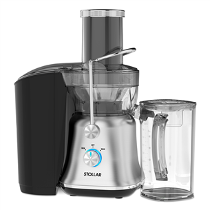 Stollar the Fruit & Veggie Juicer, 800 Вт, серебристый - Соковыжималка