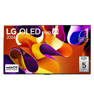 LG evo G4, 65", 4K UHD, OLED, sidabrinis - Televizorius OLED65G42LW.AEU