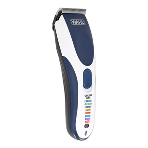 Wahl Cordless Color Pro, mėlyna/balta - Plaukų kirpimo mašinėlė