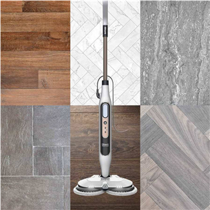 Shark Steam & Scrub, white - Steam mop