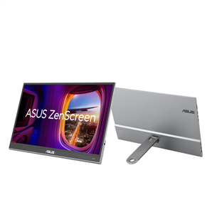 Asus ZenScreen OLED MQ16AHE, 16'', FHD, OLED, USB-C, gray - Portable monitor MQ16AHE