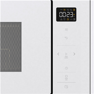 Gorenje, 25 L, 900 W, white - Built-in microwave with grill