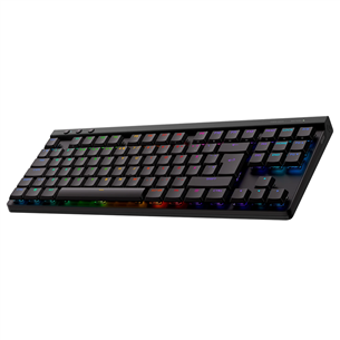 Logitech G515 Lightspeed, Linear, SWE, juoda - Belaidė klaviatūra