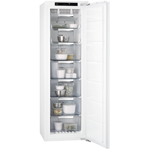 AEG 7000 Series, NoFrost, 204 L, height 177 cm - Built-in freezer ABE818E6NC