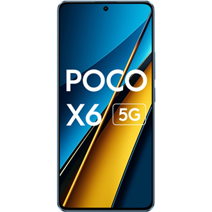 POCO X6, 6,67'', 8 GB, 5G, blue - Smartphone