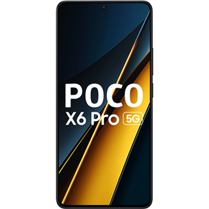 POCO X6 Pro, 6,67'', 8 GB, 5G, black - Smartphone MZB0FUXEU