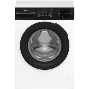 Beko, 9 kg, gylis 54.6 cm, 1400 rpm - Skalbimo mašina BM3WFSU39413WPBB1