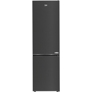 Beko, NeoFrost, 355 L, height 204 cm, dark inox - Refrigerator