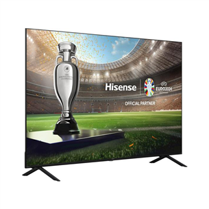 Televizorius Hisense E7NQ, 85'', 4K UHD, QLED, juodas