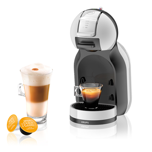 Krups NESCAFÉ® Dolce Gusto® Mini Me, pilkas.juodas - Kapsulinis kavos aparatas