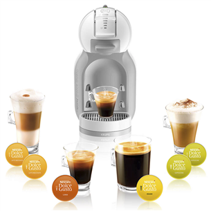 Krups NESCAFÉ® Dolce Gusto® Mini Me, pilkas.juodas - Kapsulinis kavos aparatas