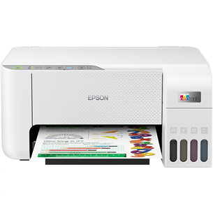 Epson EcoTank L3276, Wi-Fi, baltas - Spausdintuvas