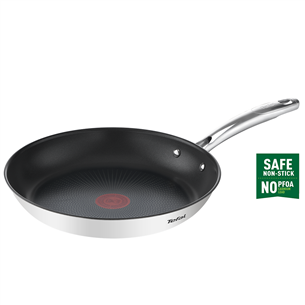 Tefal Duetto+, 24 cm, nerūdijančio plieno spalvos - Keptuvė