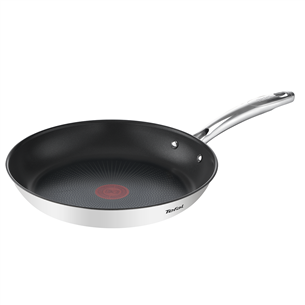 Tefal Duetto+, 24 cm, nerūdijančio plieno spalvos - Keptuvė