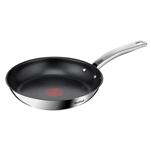 Tefal Intuition, 24 cm, nerūdijančio plieno spalvos - Keptuvė