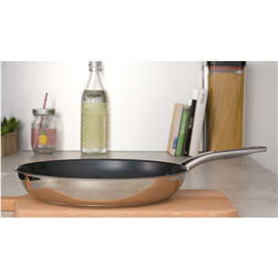 Tefal Intuition, 24 cm, nerūdijančio plieno spalvos - Keptuvė