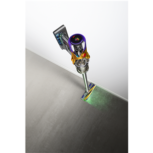 Dyson V12 Detect Slim™ Absolute, pilkas - Belaidis dulkių siurblys