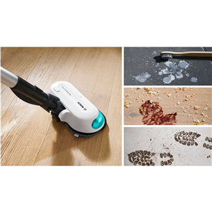 Bosch Unlimited 7 ProHygienic Aqua, 2in1, черный/белый - Беспроводной пылесос