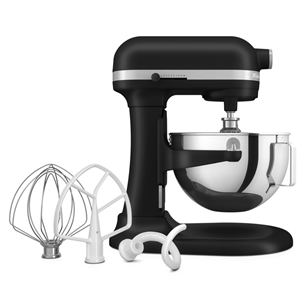 KitchenAid Heavy Duty, 5,2 л, матовый черный - Миксер 5KSM55SXXEBM