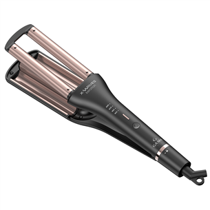 GA.MA X-Waves Keration, 160-220 °C, black - Curler