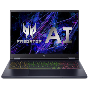 Acer Predator Helios Neo, 14,5'', WUXGA+, 165 Hz, Ultra 9, 32 GB, 1 TB, RTX 4070, juodas - Nešiojamas kompiuteris NH.QRNEL.001