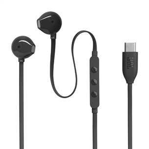 JBL Tune 305C, USB-C, juodos - Ausinės