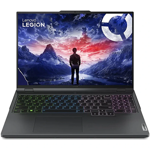 Lenovo Legion Pro 7 16IRX9H, 16'', WQXGA, 240 Hz, i9, 32 GB, 2 TB, RTX 4080, ENG, juodas - Nešiojamas kompiuteris 83DE004TLT