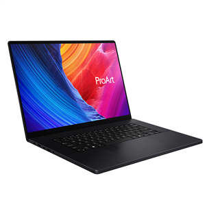 Asus ProArt P16 OLED, 16'', UHD, OLED, Ryzen AI 9, 64 GB, 2 TB, RTX 4070, W11P, nano black - Notebook