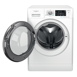 Whirlpool, 9 kg, depth 62.7 cm, 1400 rpm - Front Load Washing Machine