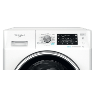 Whirlpool, 9 kg, depth 62.7 cm, 1400 rpm - Front Load Washing Machine