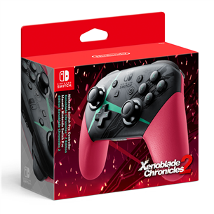 Nintendo Switch Pro Xenoblade Chronicles 2 Edition, black/red - Wireless controller