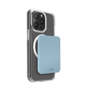 Puro Mini Power Mag, 4200 mAh, MagSafe, USB-C, mėlyna - Išorinė baterija PUFCBB40P2MAGLBLUE