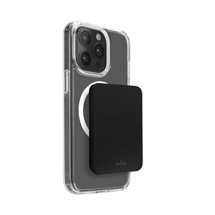 Puro Mini Power Mag, 4200 mAh, MagSafe, USB-C, juoda - Išorinė baterija PUFCBB40P2MAGBLK