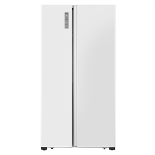 Hisense, Total No Frost, 519 L, height 179 cm, white - SBS Refrigerator