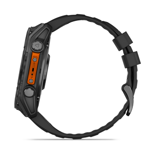 Garmin Fenix 8, 51 mm, tamsiai pilkas - Išmanusis laikrodis