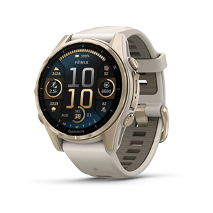 Garmin Fenix 8 Sapphire, 43 mm, auksinė - Išmanusis laikrodis 010-02903-11